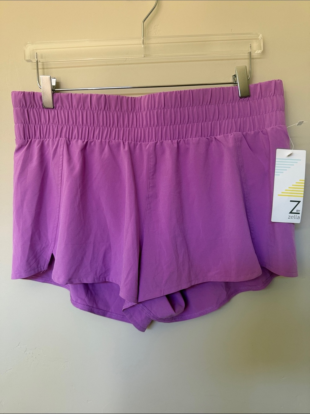 Z by Zella Lilac Purple Running Workout Shorts L